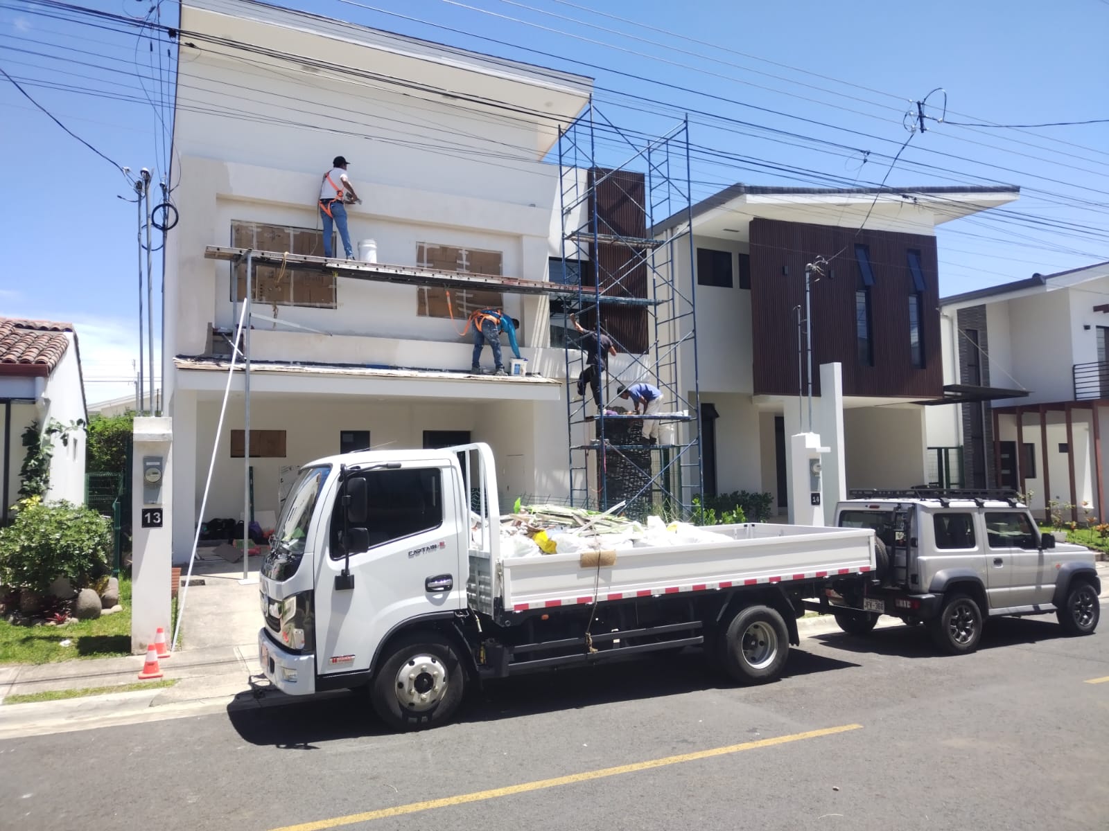 Fachada antes de la renovación